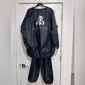 Ashley Black Fasciablaster Sauna Suit
